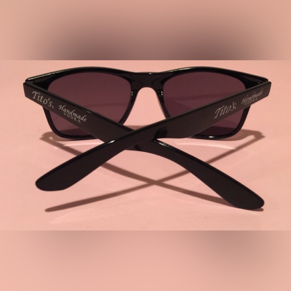 Tito’s vodka sunglasses and 1 koozie